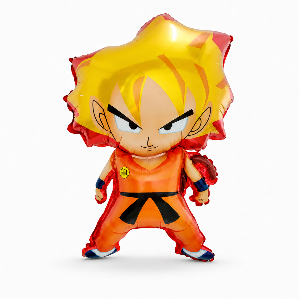 30" Dragon Ball Z Goku Saiyan Anime Foil Balloon (FLAT)